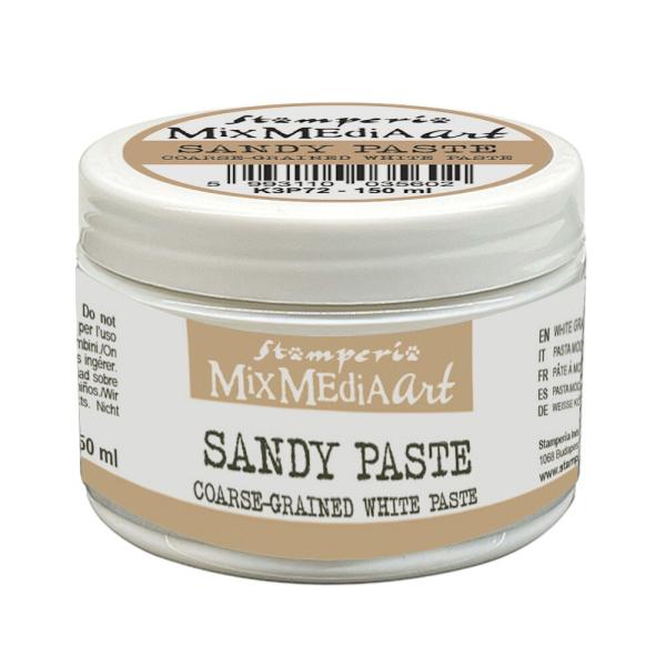 Stamperia - weißkörnige Modellierpaste "Sandy Paste" 150ml