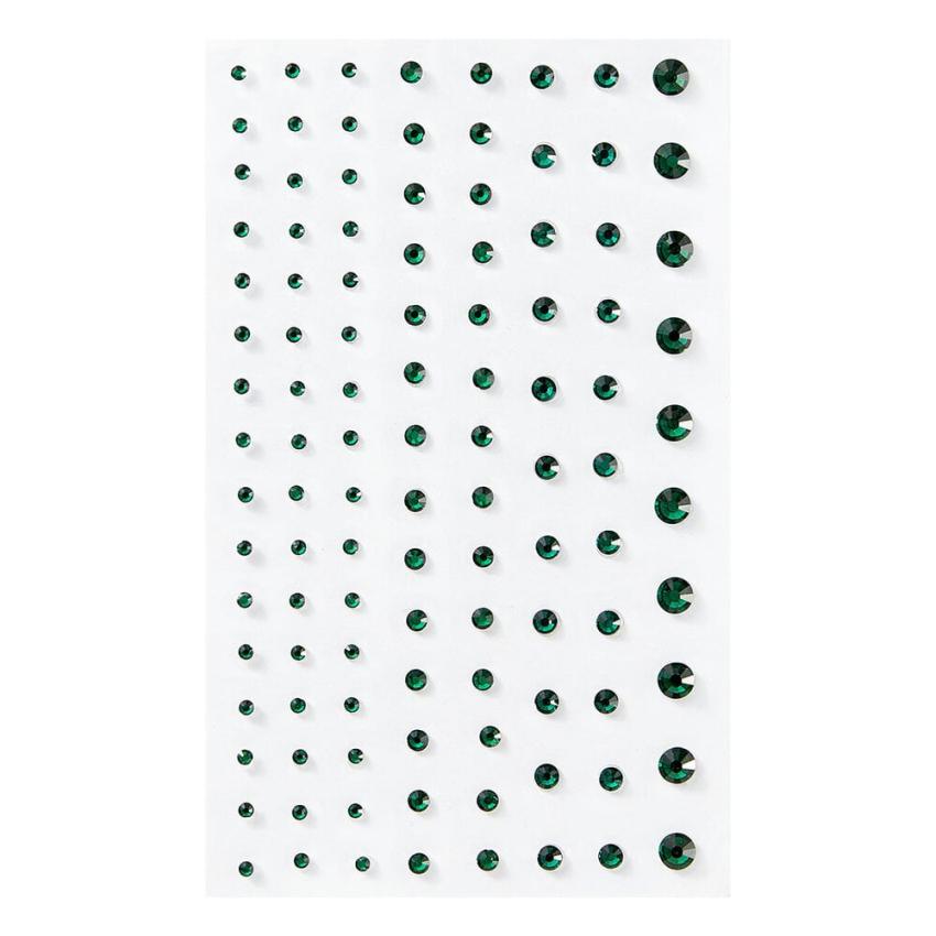 Spellbinders - Schmucksteine "Emerald" Gemstones 108 Stück