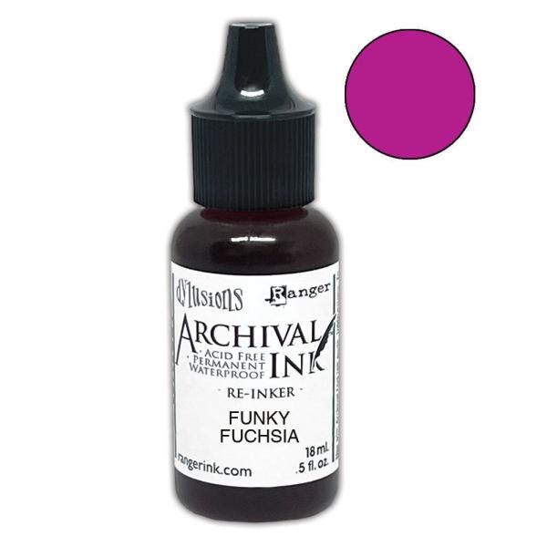 Ranger Ink - Dylusion Archival Ink Reinker "Funky Fuchsia" Nachfüller