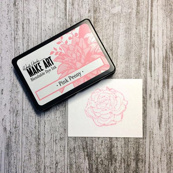 Ranger - Make Art Blendable Dye Ink Pad "Pink peony" Design by Wendy Vecchi - Pigment Stempelkissen