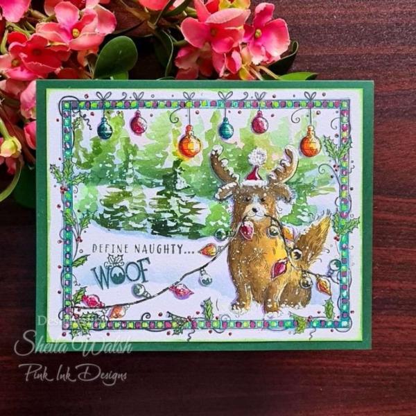 Pink Ink Designs - Stempelset "I Identify As Reindeer" Clear Stamps