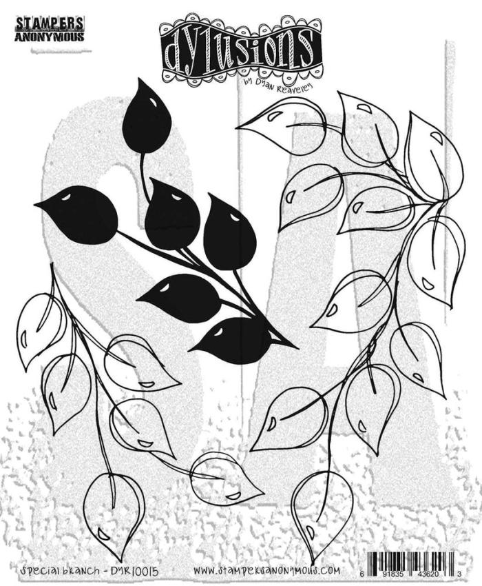 Stampers Anonymous - Gummistempelset "Special Branch" Dylusions Cling Stamp Design by Dyan Reaveley
