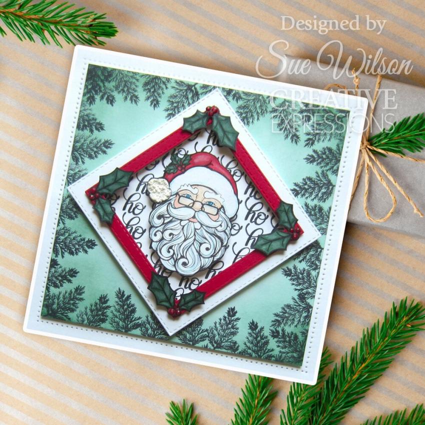 Creative Expressions - Stempelset "Santa" Clear Stamps 6x8 Inch Design by Sue Wilson
