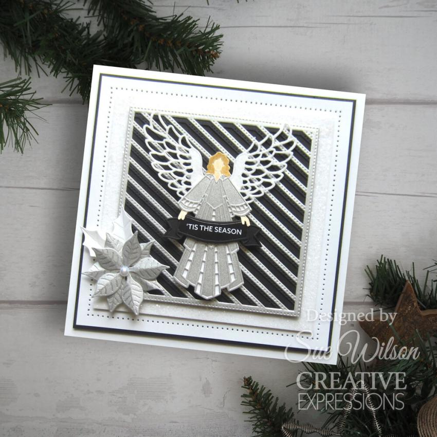 Creative Expressions - Stanzschablone "Festive Collection Christmas Angel 2024" Craft Dies Design by Sue Wilson