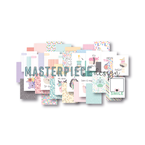 Masterpiece Design - Pocket Karten "Reflections of Life" Page Cards 3x4 Inch - 20 Stück