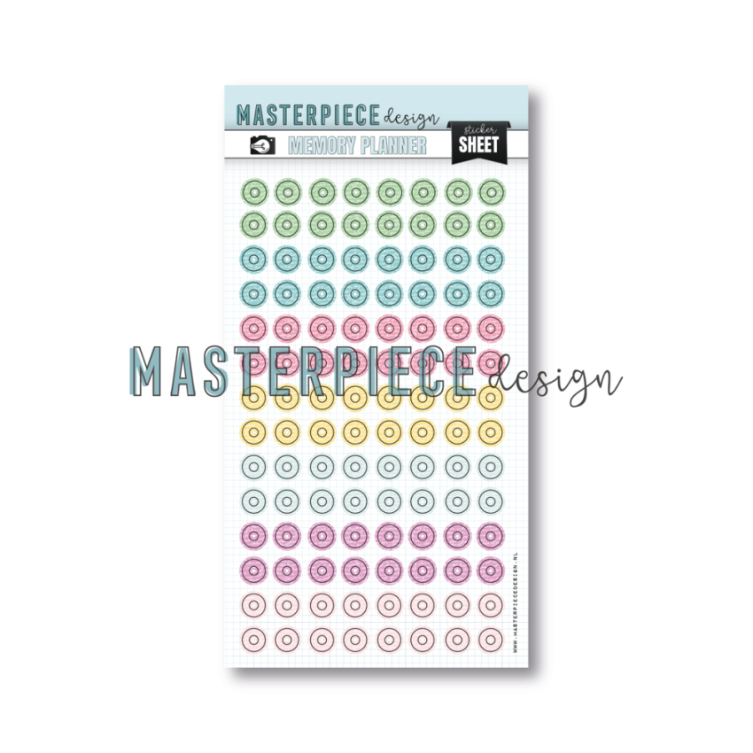 Masterpiece Design - Aufkleber "Reinforcers Script" Sticker Memory Planer