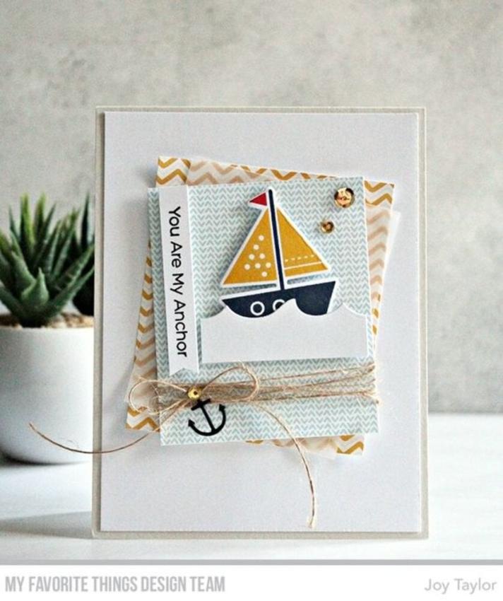 My Favorite Things - Stempelset "You Float My Boat" Clear Stamps