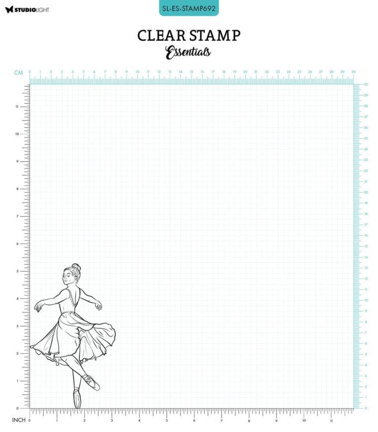 Studio Light - Stempel "Ballerina" Clear Stamps