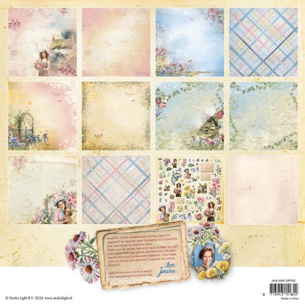 Studio Light - Designpapier "Wild & Free" Paper Pack 12x12 Inch - 12 Bogen