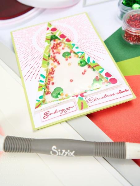 Sizzix - Schablone "Cosmopolitan, Shine Bright #2" Stencil Design by Stacey Park