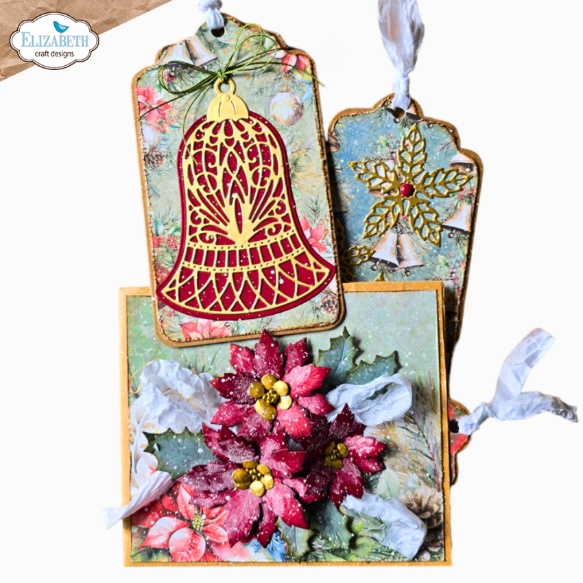 Elizabeth Craft Designs - Stanzschalone "Joyous Ornament Bell" Dies