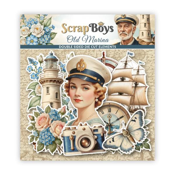 ScrapBoys - Stanzteile "Old Marina" Die Cuts