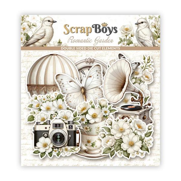 ScrapBoys - Stanzteile "Romantic Garden" Die Cuts