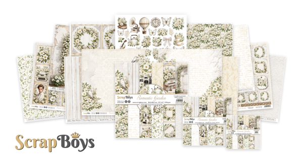 ScrapBoys - Stanzteile "Romantic Garden" Die Cuts