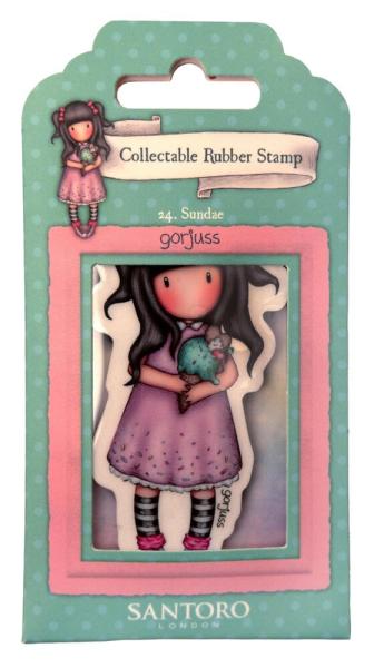 Studio Light Gorjuss - Gummistempelset "Sundae" Rubber Stamp 