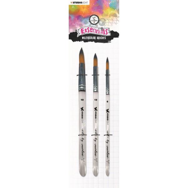 Studio Light - Aquarellpinsel "Watercolor Brushes Set" 3 Stück