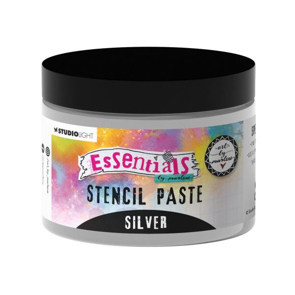 Studio Light - Stencil Paste "Silver Metallic"