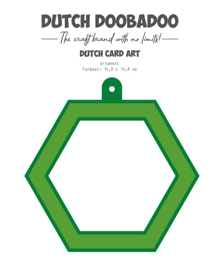 Dutch Doobadoo - Schablone A5 "Ornament" Stencil - Dutch Card Art