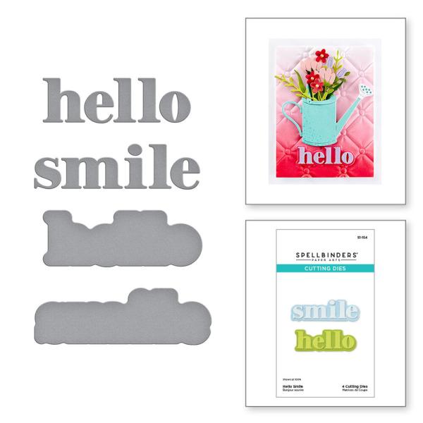 Spellbinders - Stanzschablone "Hello Smile" Dies