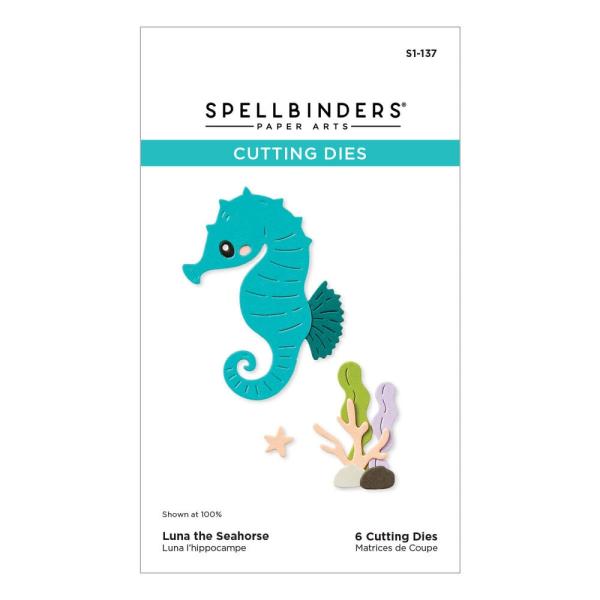 Spellbinders - Stanzschablone "Luna the Seahorse" Dies