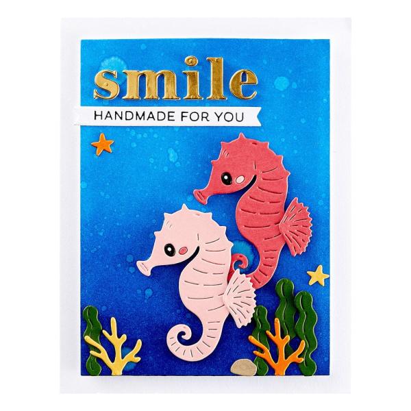 Spellbinders - Stanzschablone "Luna the Seahorse" Dies