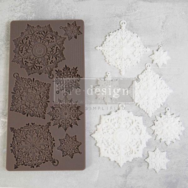 Re-Design with Prima - Gießform "Dazzling Ornates" Mould 5x10 Inch