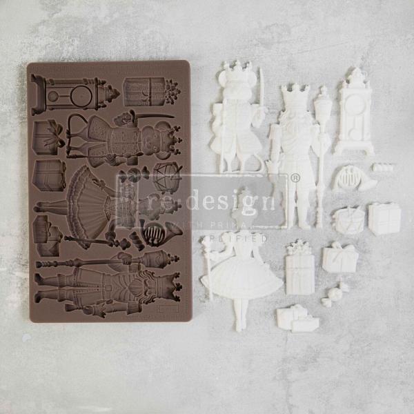 Re-Design with Prima - Gießform "Nutcracker Party" Mould 5x8 Inch