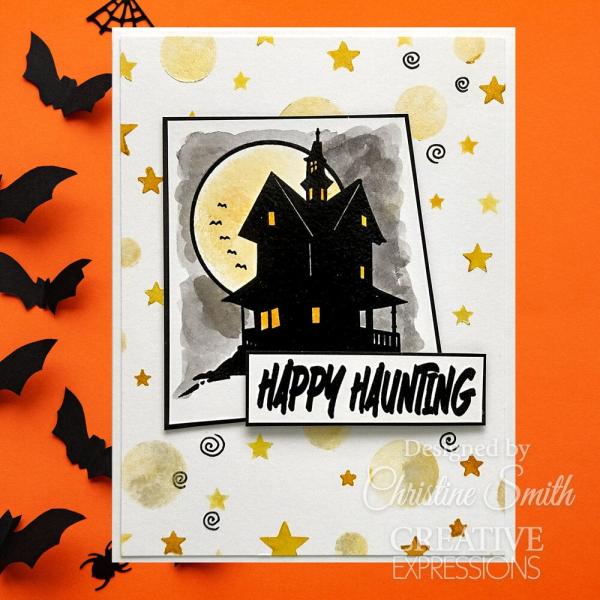 Creative Expressions - Stempelset "Trick Or Treat" Clear Stamps 6x8 Inch Design by Taylor Made Journals