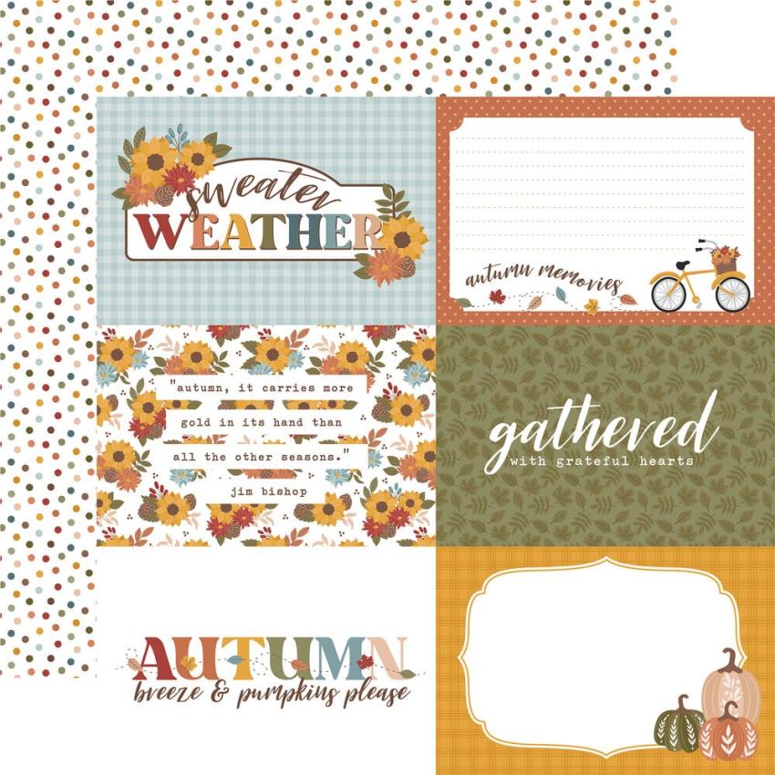 Echo Park - Designpapier "Sweater Weather" Collection Kit 12x12 Inch - 12 Bogen