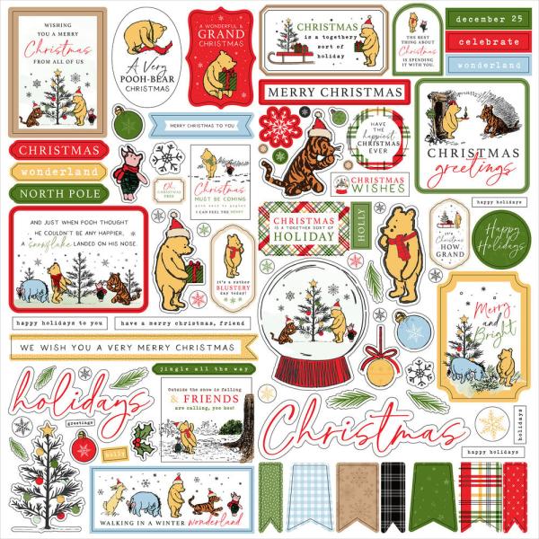 Echo Park - Komplettpaket "Winnie The Pooh Christmas" Mega Bundle