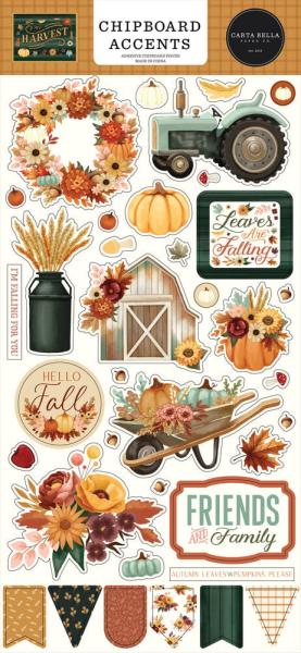 Carta Bella - Chipboard Sticker 6x13 Inch "Harvest"