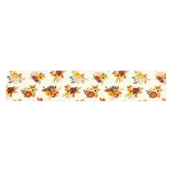 Carta Bella - Decorative Tape "Fall Flowers" Washi Tape