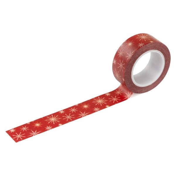 Carta Bella - Decorative Tape "Sparkling Snowflakes" Washi Tape