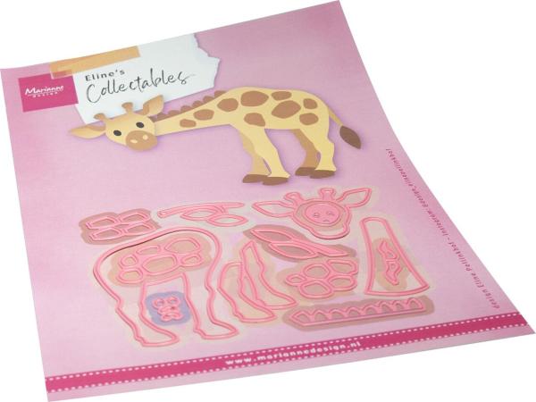 Marianne Design - Präge- und Stanzschalone "Eline's Giraffe" Collectables Dies