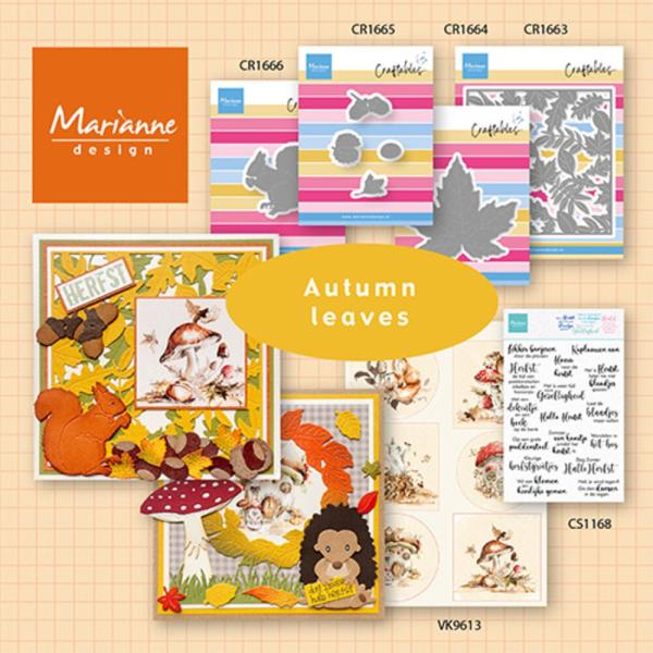 Marianne Design - Stanzschablone "Background Fall leaves" Craftables Dies