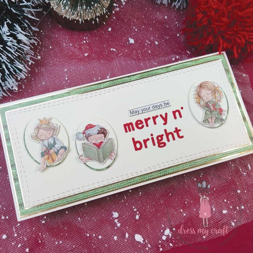 Dress My Craft - Designpapier "Christmas Stories" Paper Pack 12x12 Inch - 24 Bogen