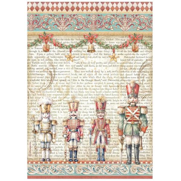 Stamperia - Decopatch Papier "Soldiers" Decoupage A4 - 6 Bogen  