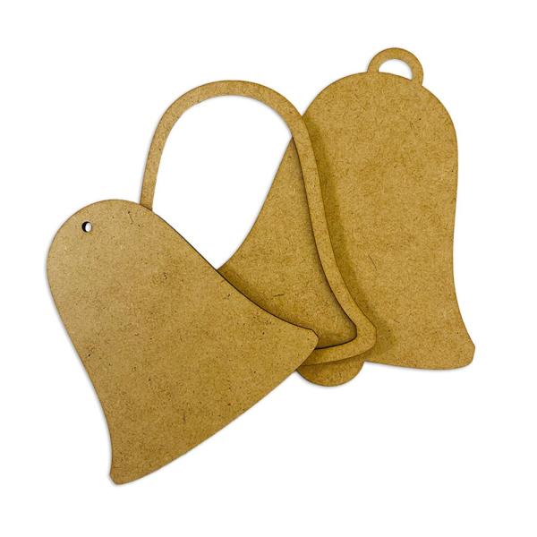 Stamperia - Holzteile "Bells" MDF Crafty Shapes Blanks