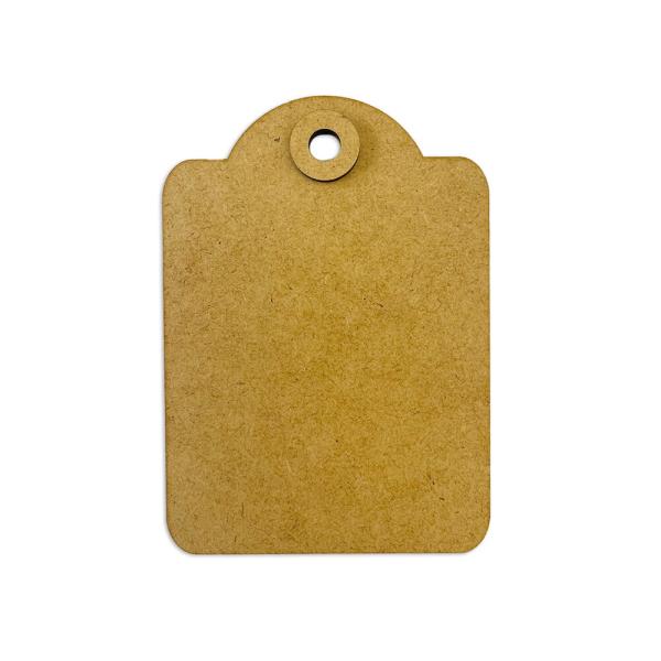 Stamperia - Holzteile "Rounded Tag" MDF Crafty Shapes Blanks