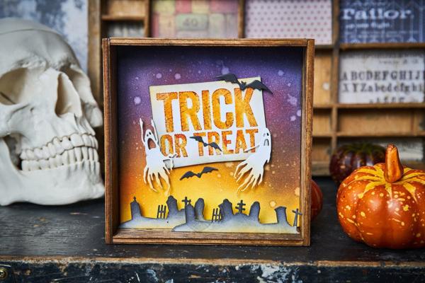 Sizzix - Stanzschablone "Vault Fright Night" Thinlits Craft Dies by Tim Holtz