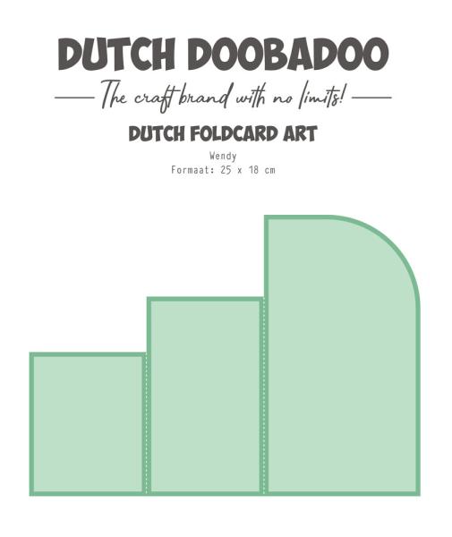 Dutch Doobadoo - Schablone A5 "Wendy" Stencil - Dutch Card Art