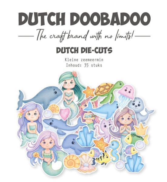 Dutch Doobadoo - Stanzteile "Kleine Zeemeermin" Die Cuts