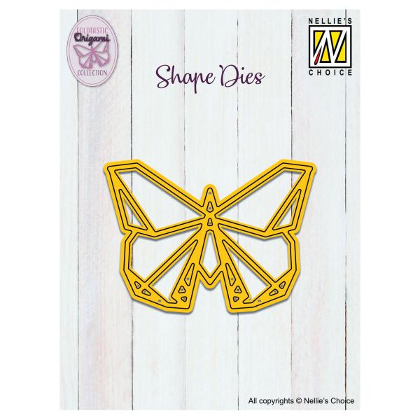 Nellie Snellen - Stanzschablone "Origami Butterfly" Shape Dies