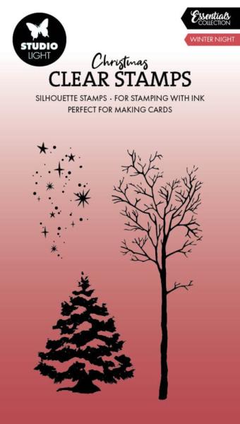 Studio Light - Stempelset "Winter Night" Clear Stamps