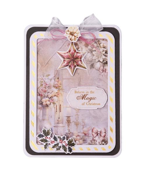 Studio Light - Stanzteile "Romantic Christmas" Die Cut Block - 28 Bogen