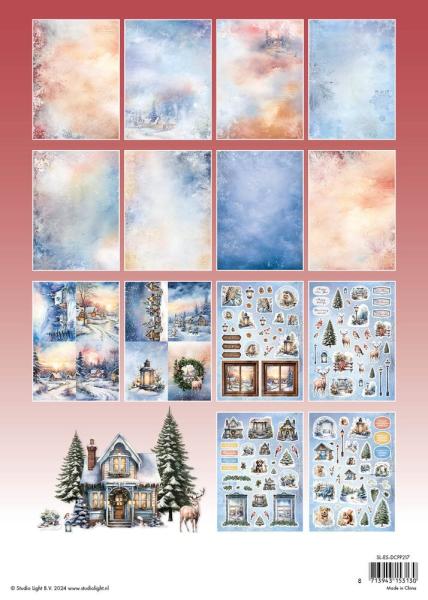 Studio Light - Stanzteile "Dreamy Christmas" Die Cut Block - 28 Bogen