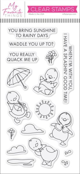 My Favorite Things - Stempelset "Duck, Duck, Quack" Clear Stamps