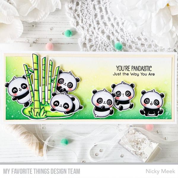 My Favorite Things - Stempelset "Pandastic" Clear Stamps