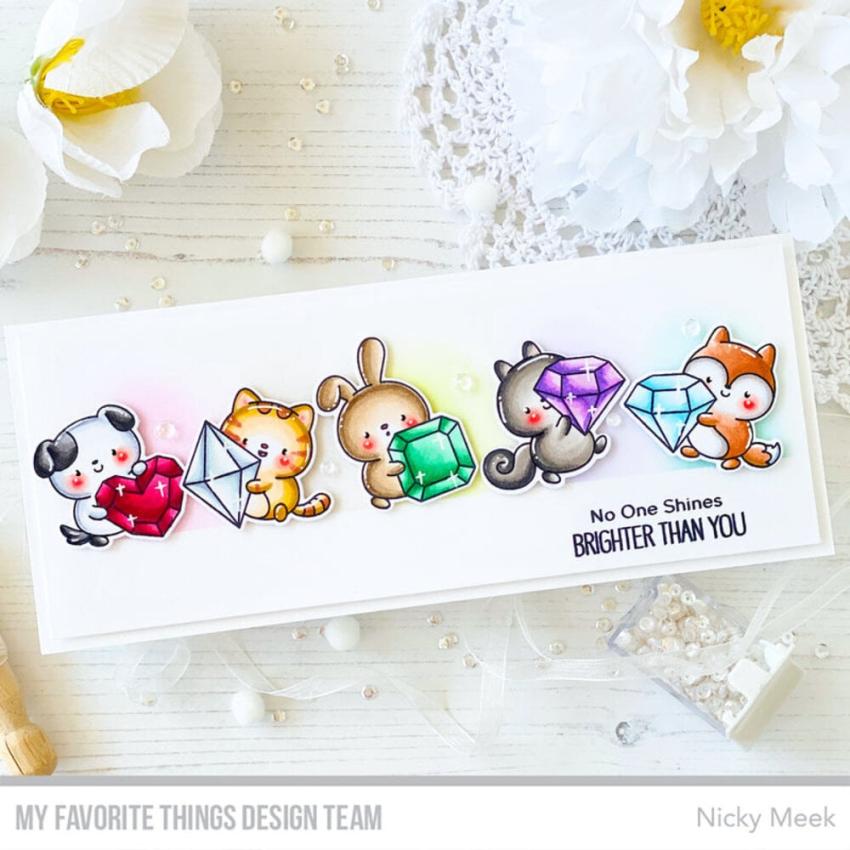 My Favorite Things - Stempelset "Precious Pals" Clear Stamps