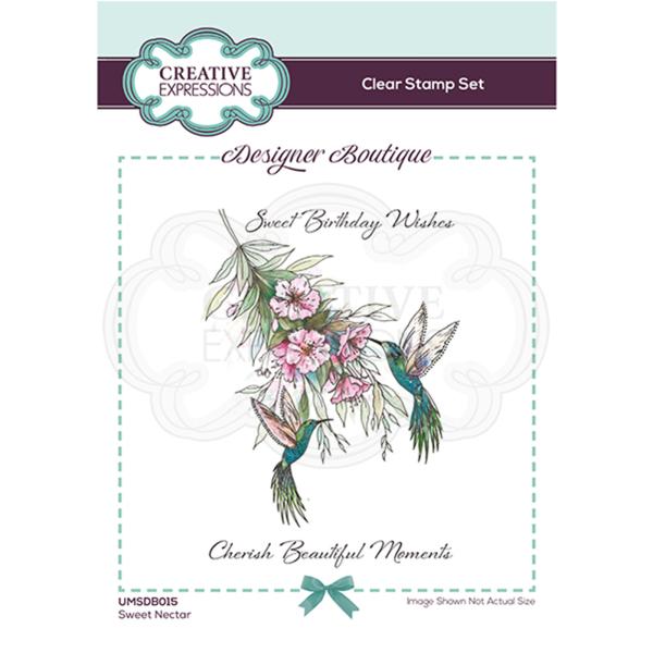 Creative Expressions - Stempelset A6 "Sweet nectar" Clear Stamps